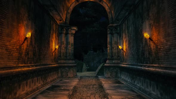 Ancient Castle  Virtual Set