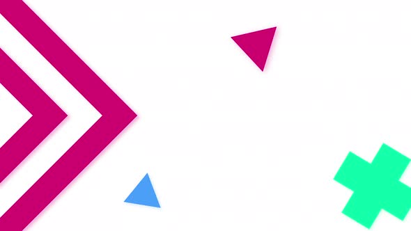 Pink and blue animations.Seamless gradient background for loop playback.
