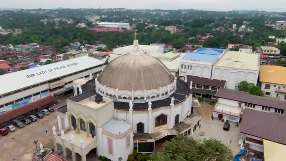 Antipolo Church Drone Orbit alt