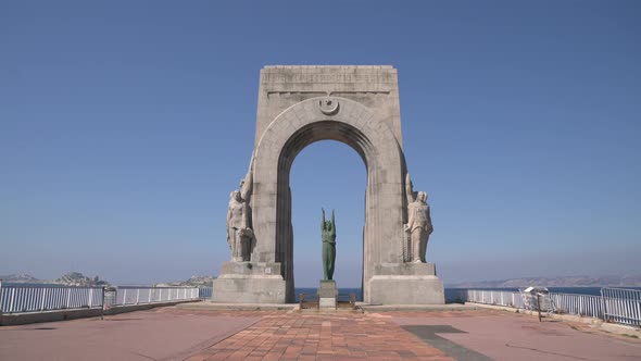 The Marseille War Memorial Monument alt