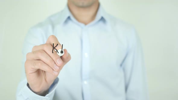 Keep Going, Writing on Screen alt