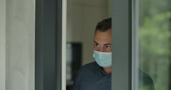 Opening the Door in Surgical Mask alt