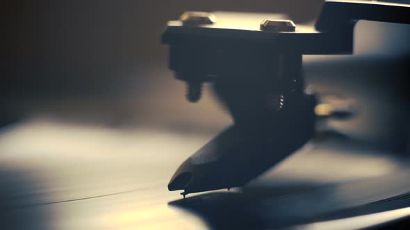 vinyl needle. pickup. close-up alt