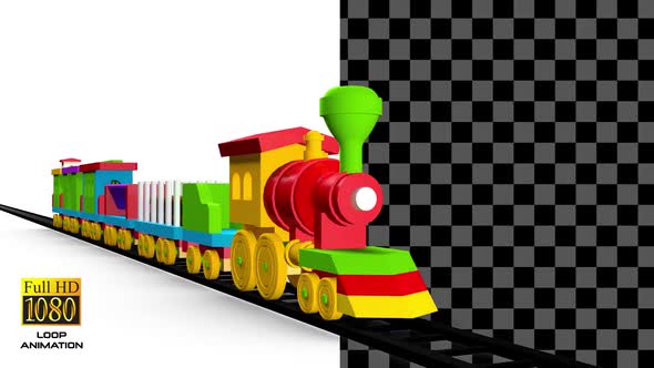 Cartoon Toys Train
