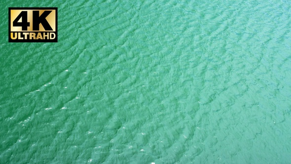 Calm sea water waves River dam