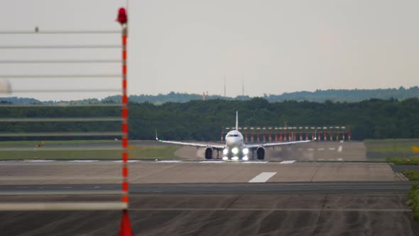 The Plane Takes Off Slow Motion alt