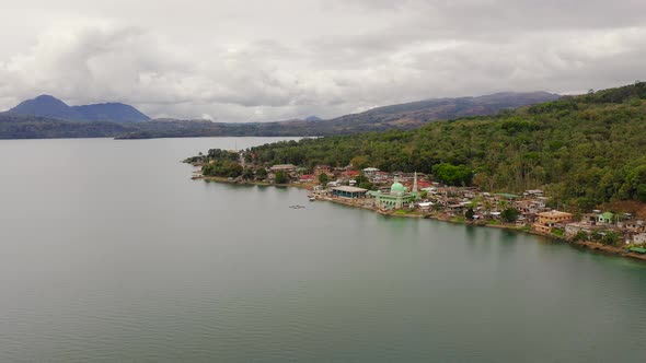Mosque on the Shore of Lake Lanao alt