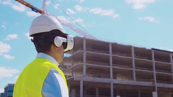 Workplace of freelance worker at home office. Young man works using computer. alt