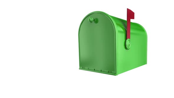 Yes Mailbox Message Delivery Answer Response Approval 3d Animation alt