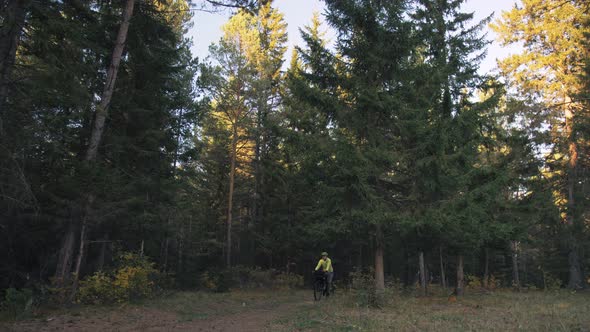 The Man Travel on Mixed Terrain Cycle Touring with Bike Bikepacking alt