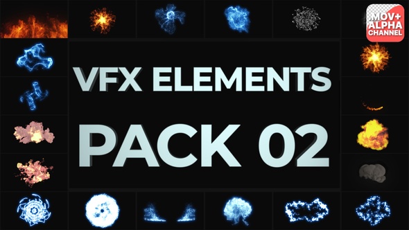 VFX Elements Pack 02 | Motion Graphics Pack