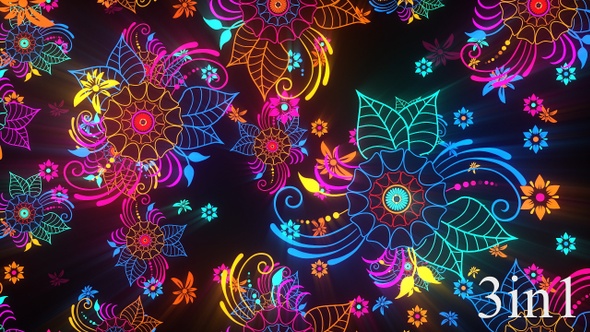 Spring Flowers Background alt