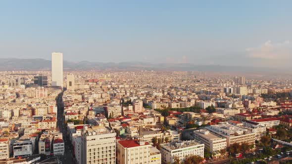 Panning View Mersin City Panorama (Wide) alt