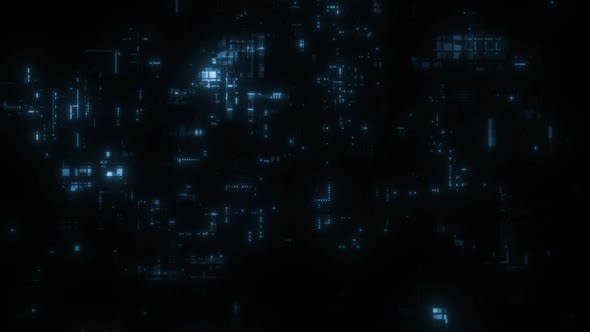 Chaotic Complex Technology Greeble Background
