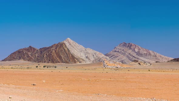 Panorama on colorful sand dunes and scenic landscape in the Namib desert, Namibia, Africa alt
