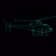 Hologram Helicopter - VideoHive Item for Sale