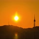 Time Lapse Sunset of Seoul City Seoul Tower South Korea - VideoHive Item for Sale