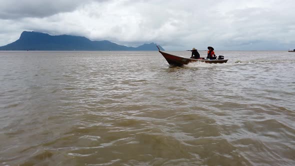 The Beaches at the most southern part of Borneo Island alt