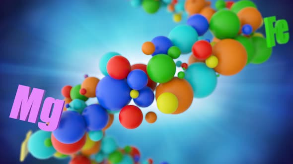 Colorful Lattice of the Vitamins and Supplements 4k alt