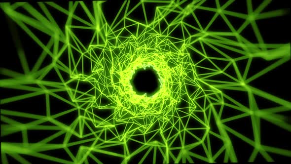 Abstract Yellow Color Plexus Background V4 alt