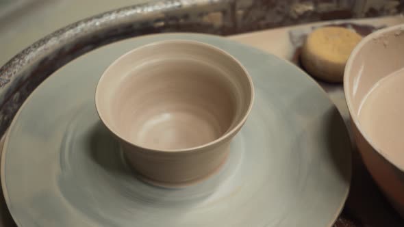 Rotation of the Product on the Potter's Wheel