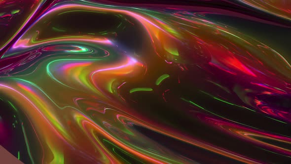 Abstract Liquid Metal Alloy Mercury Liquid Background of Water Surface Flow Metals Chemical Oil alt