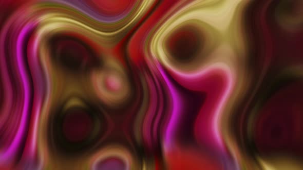 Abstract colorful wavy liquid background. Red, yellow and pink color sea pattern liquid background.