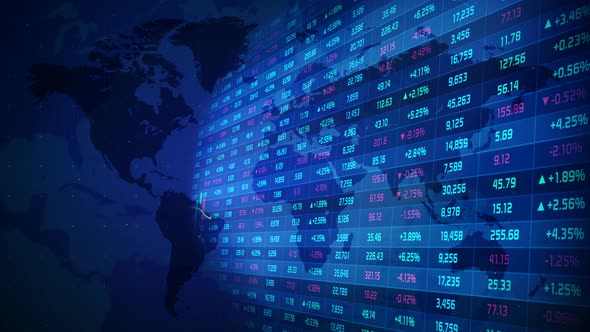 Growth trends of global stock markets and regional economies alt