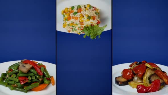 Collage of Rotation of Ready Meals alt