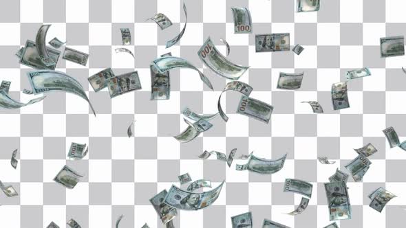 Flying Up Dollars Looped