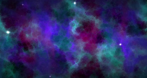 Abstract colorful space background