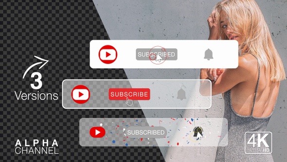 YouTube Subscribe And Get Notified Buttons