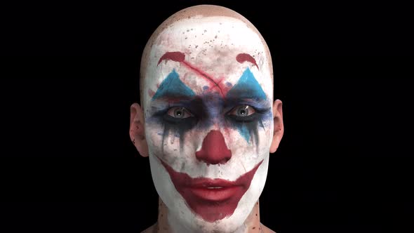 Creepy Clown Is Surprised alt