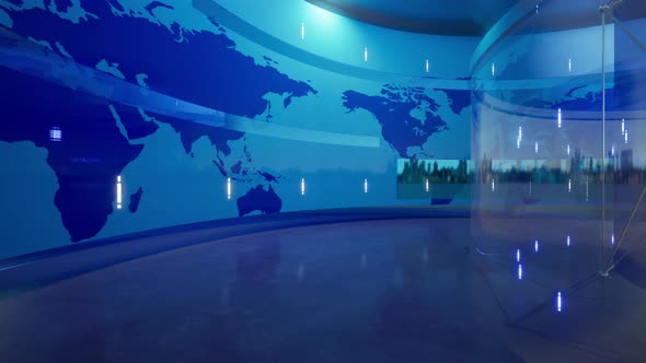 World Map Blue Background alt