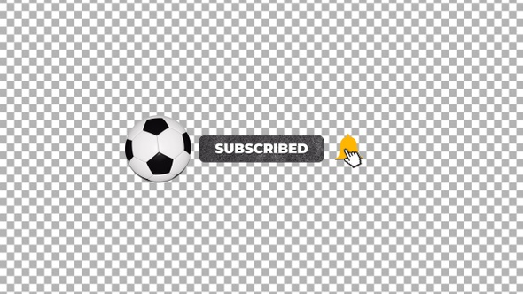 YouTube Subscribe Soccer V4