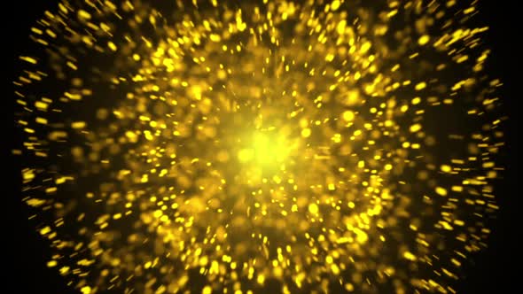 Yellow Shockwave Style blast