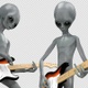 Alien Electric Guitar Player - VideoHive Item for Sale