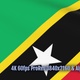 Saint Kitts and Nevis waving flag transition - VideoHive Item for Sale