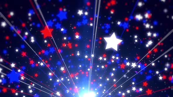Star Light Particles Background