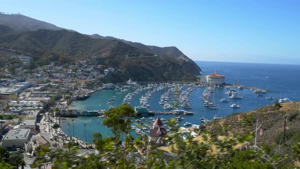 Bay and Town of Avalon on Catalina Island alt