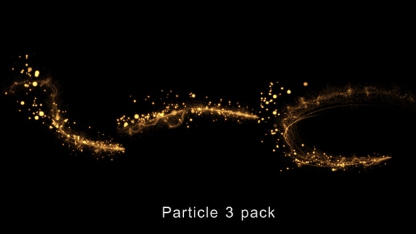 Gold Particles 4K alt