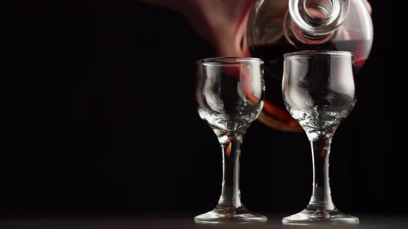 Brandy or Whiskey Closeup alt