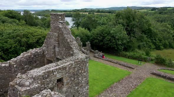 The Beautiful Tully Castle By Enniskillen County Fermanagh in Northern Ireland alt