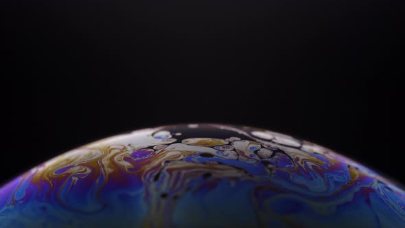 Bright colorful bubble moves in light 19 alt