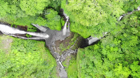 Sekumpul Waterfall in Bali, Indonesia