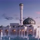 Mosque at Sunset. Panning Around the Mosque - VideoHive Item for Sale