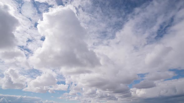 Blue Sky White Clouds alt