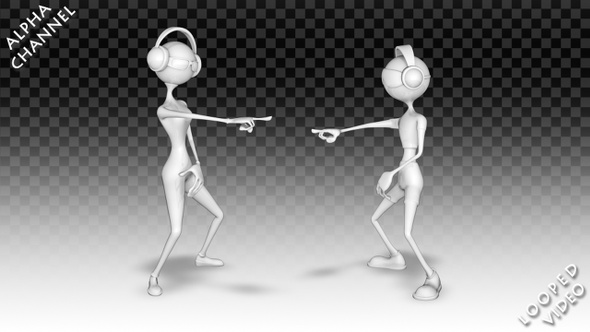 3D Man and Woman - Dance Funny Pack alt