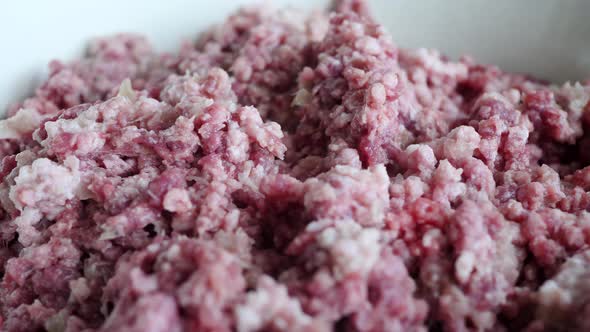 Fresh Raw Minced Beef