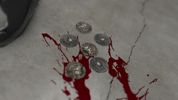 Augustus Silver Coins From Ancient Rome alt